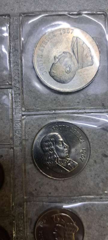 Old South African coins