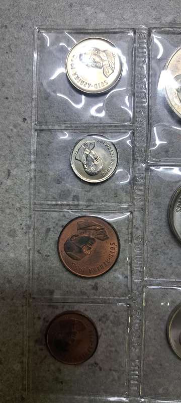 Old South African coins