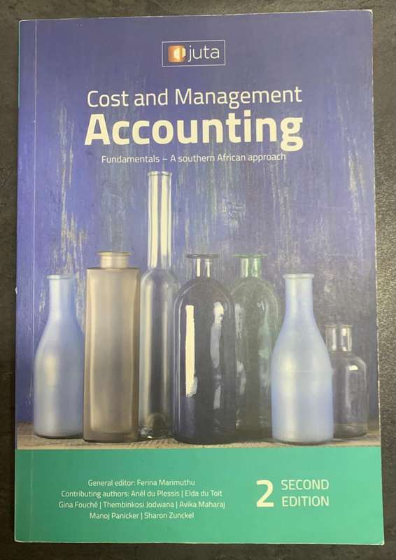 COST AND MANAGEMENT ACCOUNTING FUNDAMENTALS