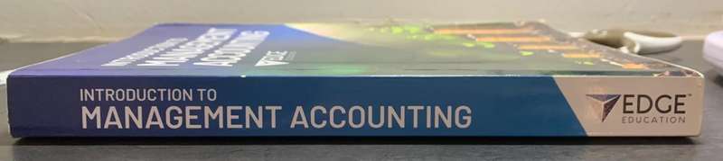 INTRODUCTION TO MANAGEMENT ACCOUNTING