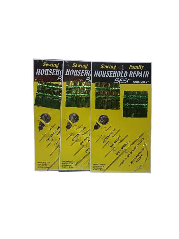 Sewing kit (3 Packs of Needles)
