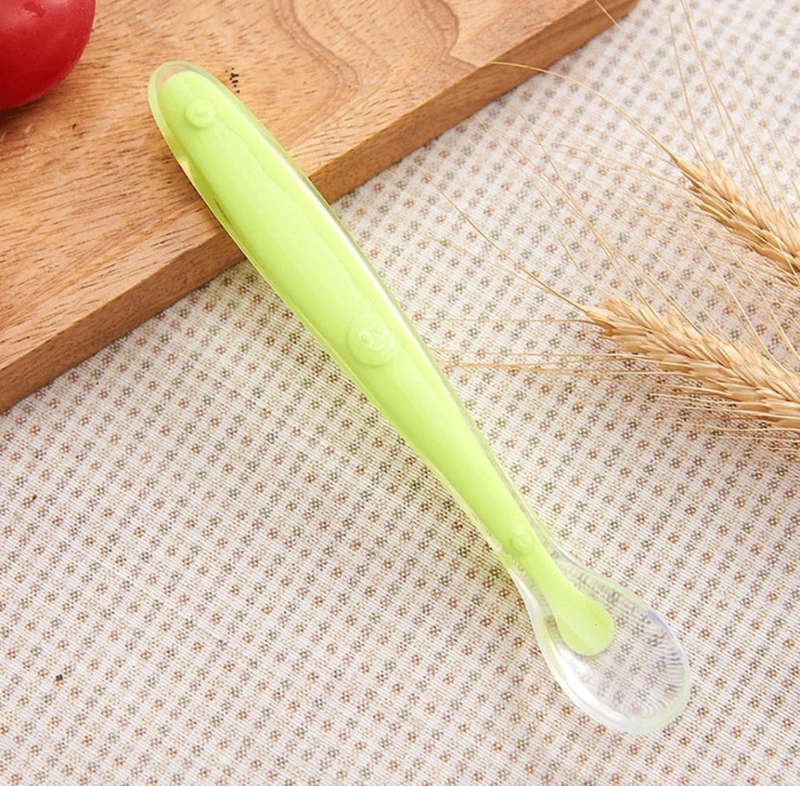 Silicone Feeding Spoon - 2 Pcs