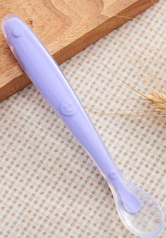Silicone Feeding Spoon - 2 Pcs