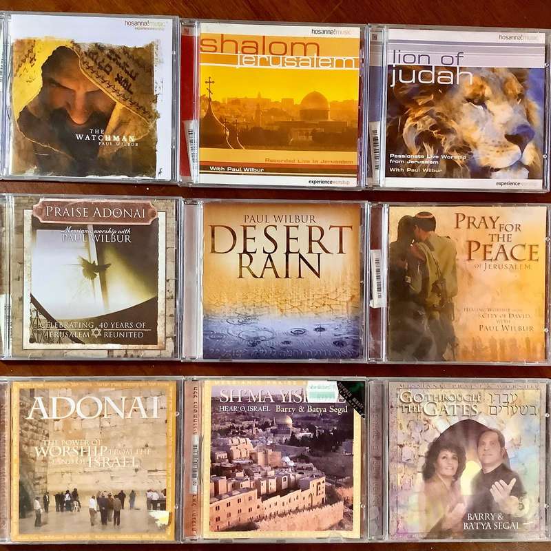 Messianic Praise &Worship CD Bundle  Paul Wilbur, Galilee of the Nations  (14 Discs R20/CD)