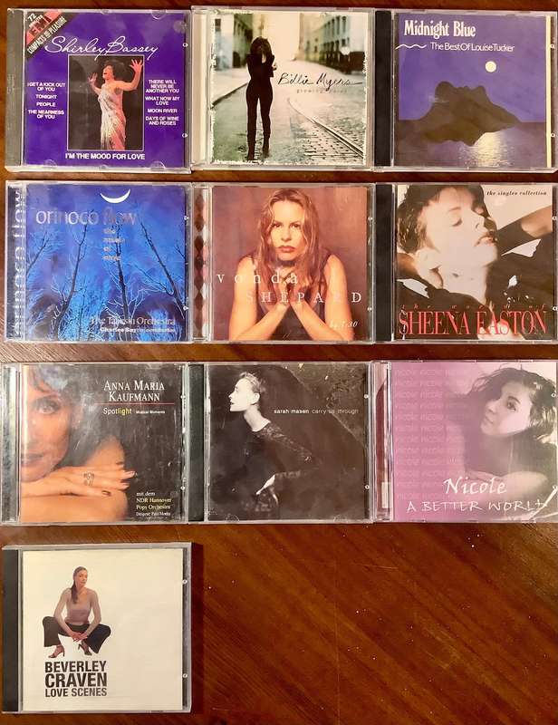Female Vocal Legends CD Bundle  Celine Dion, Cher, Enya, Cranberries (40+ Discs R12/CD)