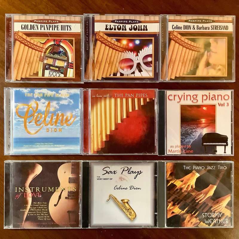 Easy Listening & Instrumental CD Bundle  Vanessa-Mae, Kenny G, Clayderman  (30+ Discs R12/CD)