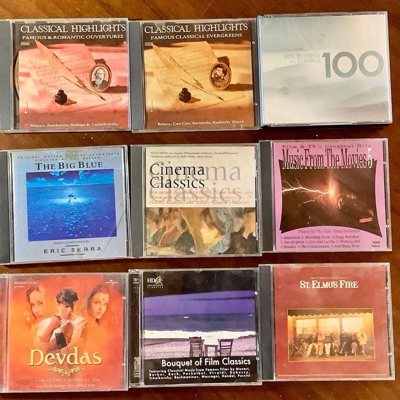 Soundtrack & Light Classical CD Bundle  Movie OST, Vangelis, John Williams ... (35+ Discs R12/CD)