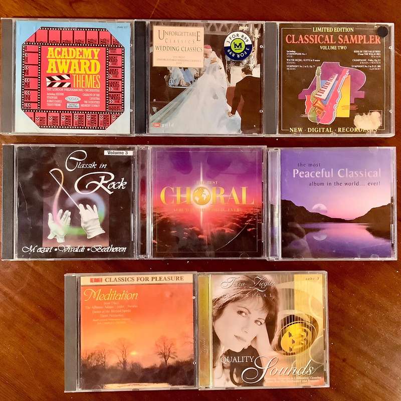 Soundtrack & Light Classical CD Bundle  Movie OST, Vangelis, John Williams ... (35+ Discs R12/CD)