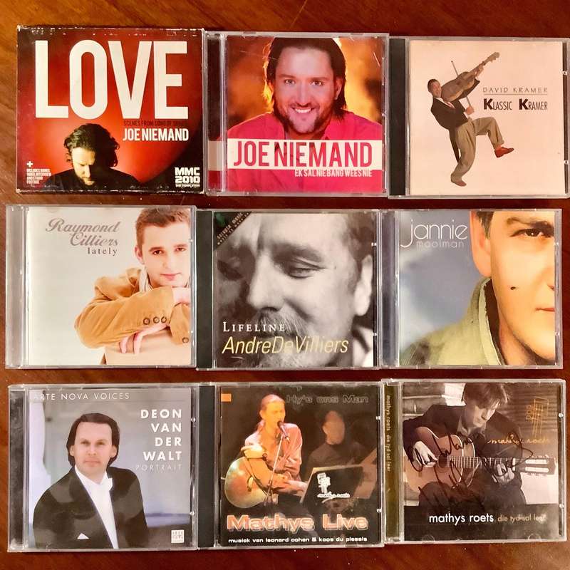 SA Local & Afrikaans CD Bundle  Laurika Rauch, Theuns Jordaan, Dozi, David Kramer(30 Discs R12/CD)