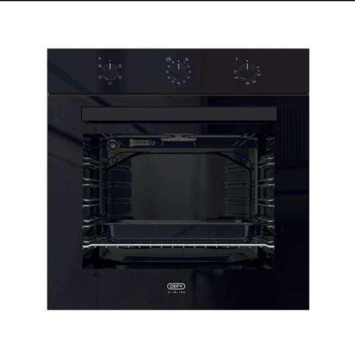 Defy DCB838E Slimeline Oven and Hob Box Set - 60cm Oven + 4 Plate Hob