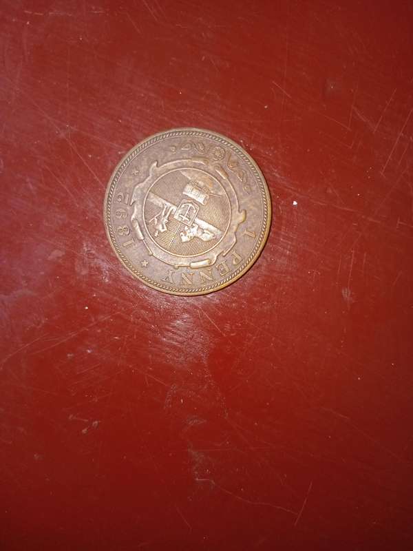 1894 South African penny.