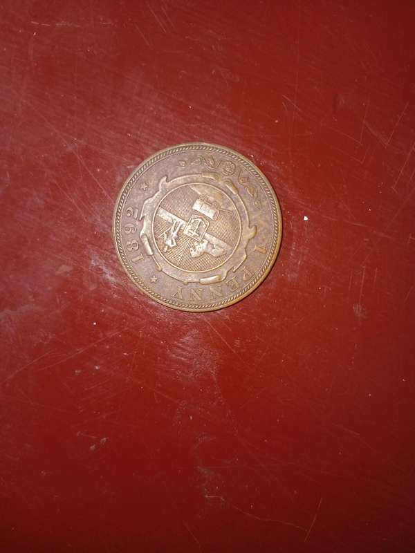 1894 South African penny.