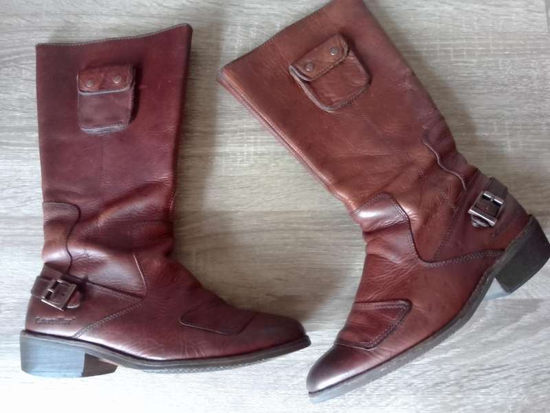 Ladies Genuine Leather Catapillar boot