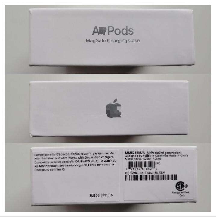 Apple airpod Gen 3 with magsafe charging
