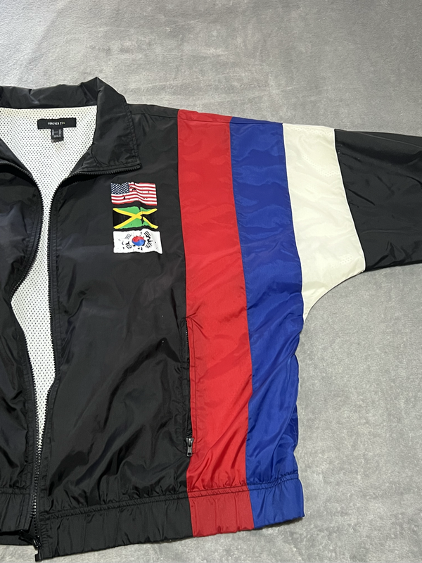 Black, Red & White Forever 21 Jacket