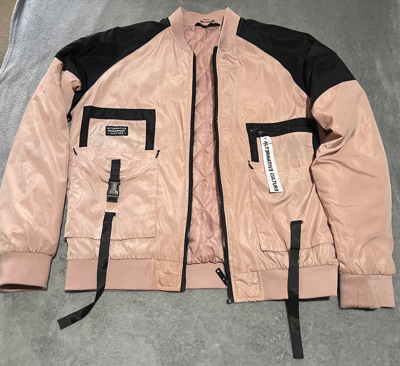 Pink Bomber Jacket