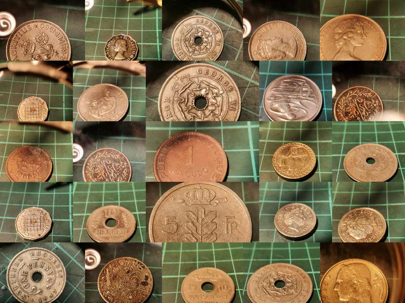 World Coin Collection | 1800s 2000s | Mixed Countries & Denominations