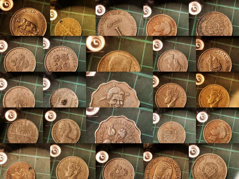 World Coin Collection | 1800s 2000s | Mixed Countries & Denominations