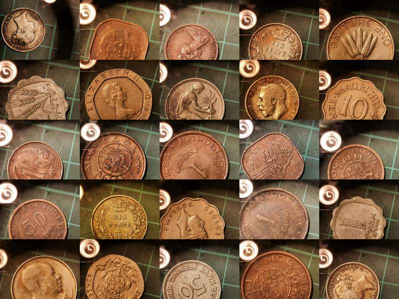 World Coin Collection | 1800s 2000s | Mixed Countries & Denominations