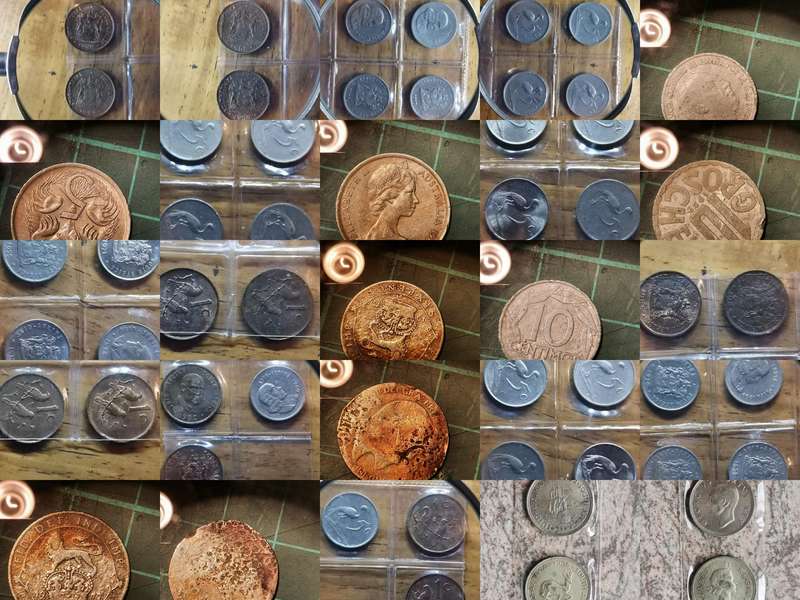 World Coin Collection | 1800s 2000s | Mixed Countries & Denominations