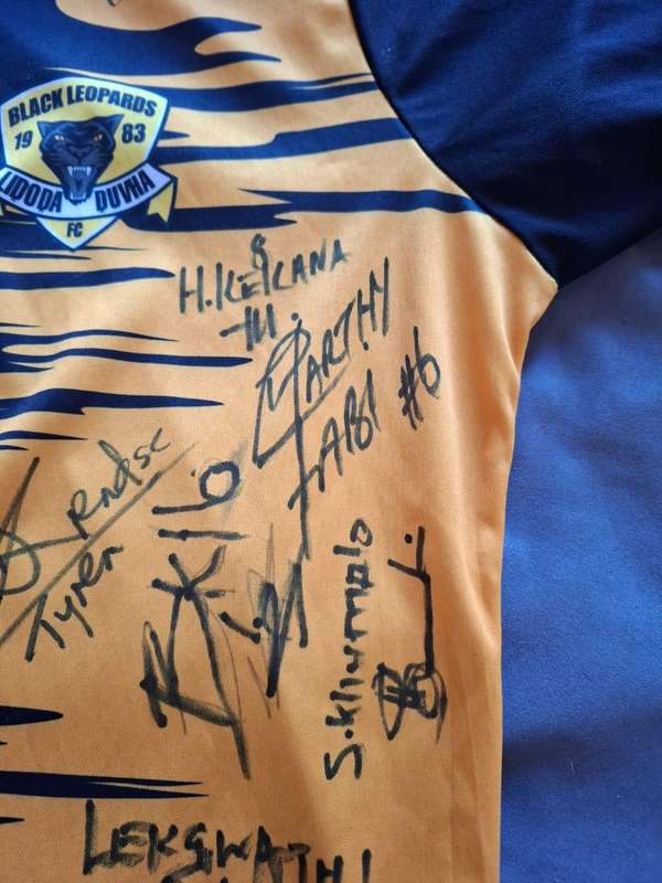 Signed South African Football Legends Shirt