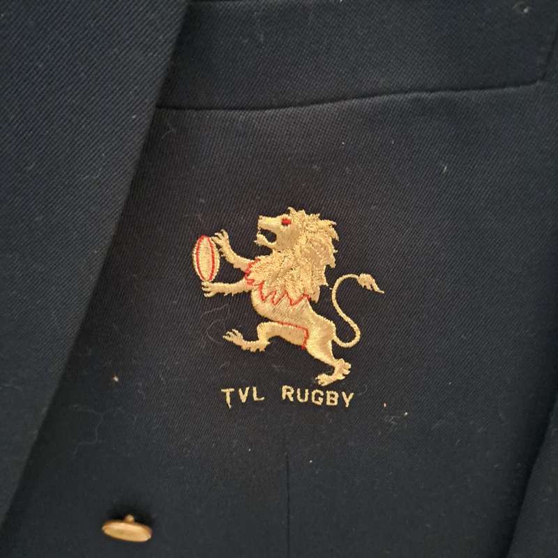 Vintage TVL Rugby Blazer  Transvaal Lions Rugby Union Jacket