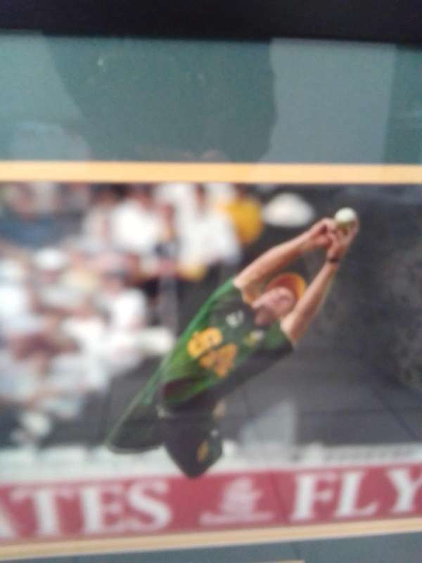  Jonty Rhodes  "Born to Fly" Framed Cricket Memorabilia