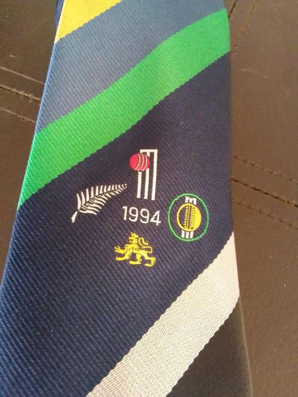 1994 & 1996 South Africa Cricket Commemorative Ties  Rare Collectors Set