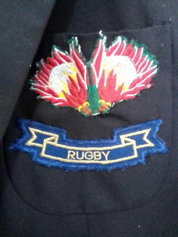 Vintage South African Rugby Blazer Collection  6 Embroidered Crested Jackets (Size Large)