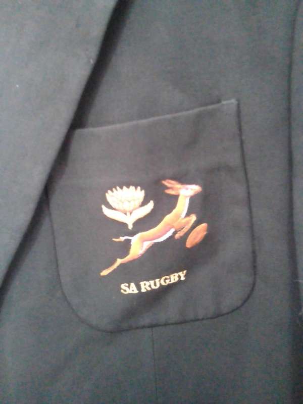 Official SA Rugby Blazer  Springbok & Protea Emblem