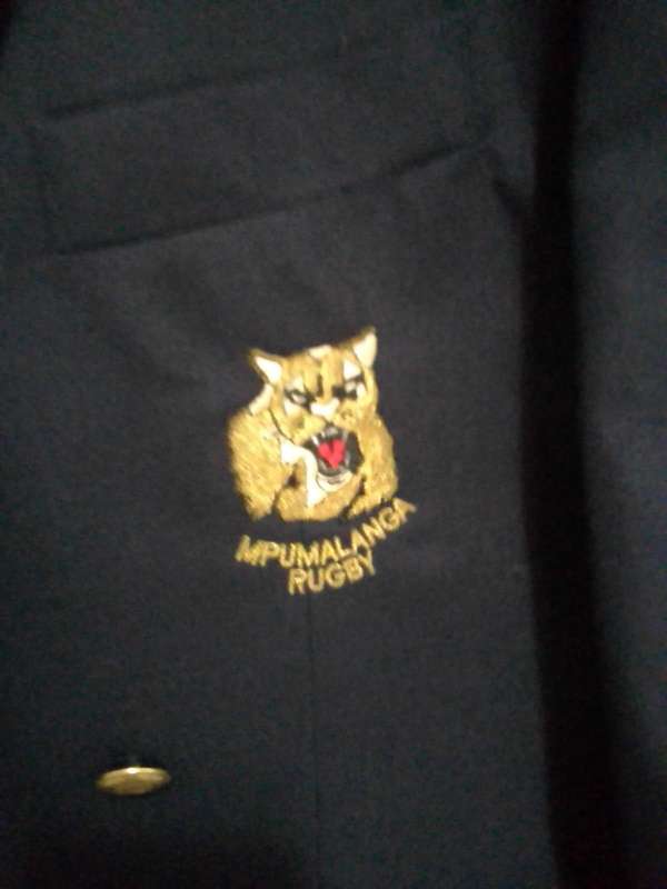 Vintage South African Rugby Blazer Collection  6 Embroidered Crested Jackets (Size Large)