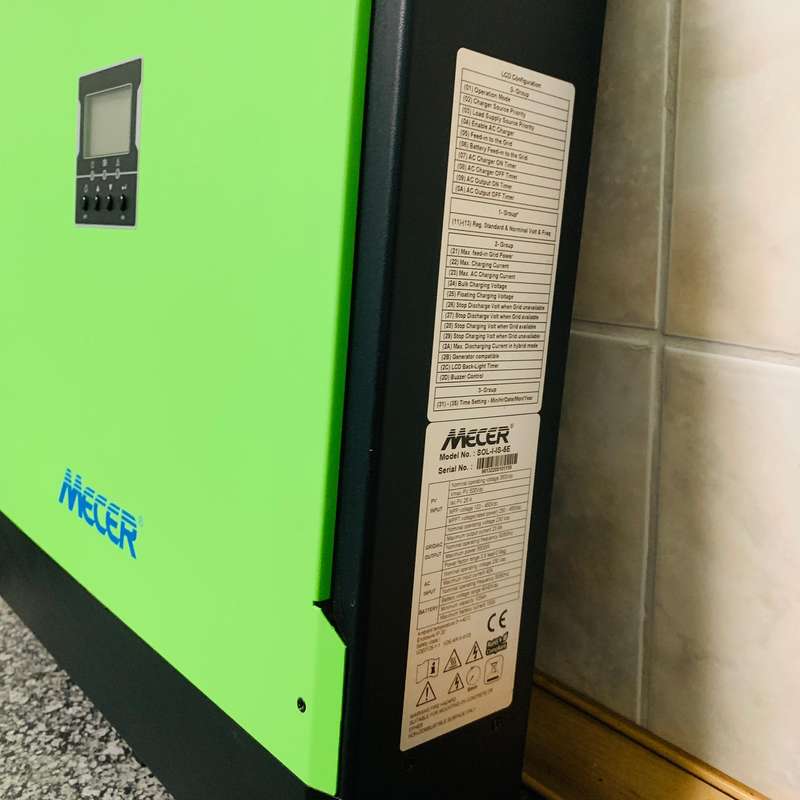 6500W Mecer InfiniSolar E5.5Kw inverter with Surge Protector | SOL-I-IS-5E
