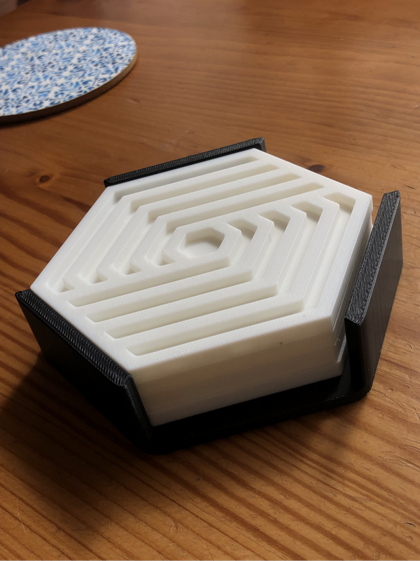 Hexagon Coasters (set of 4)