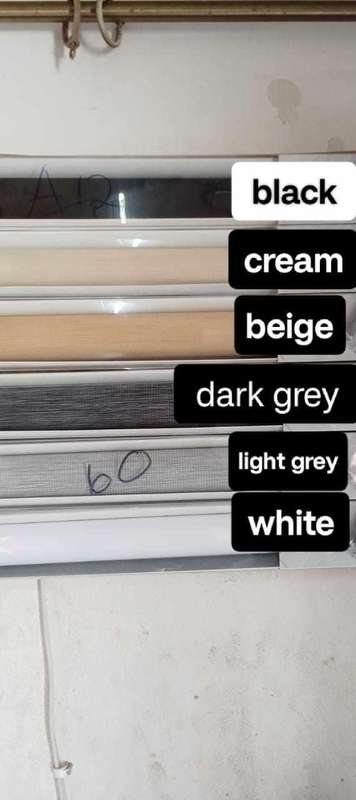 Double roller zebra blinds