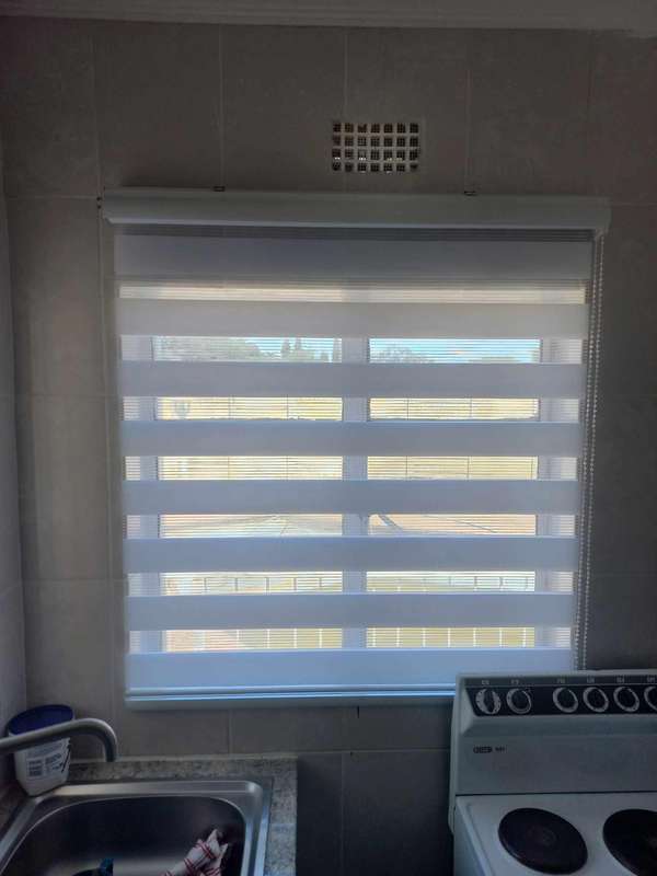 Double roller zebra blinds