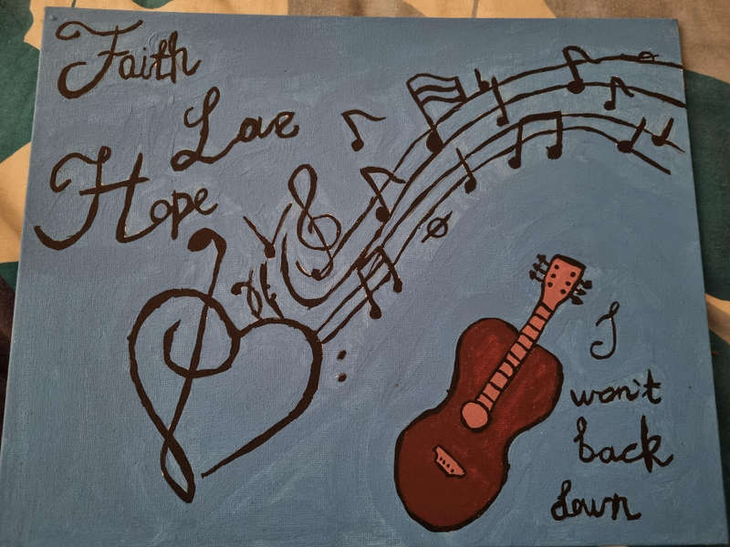 Love of music painting