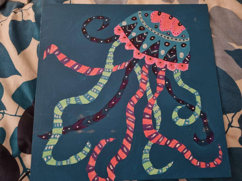 Jellyfish painting