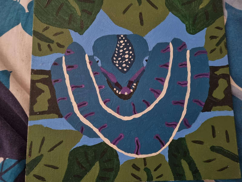 Snake painting