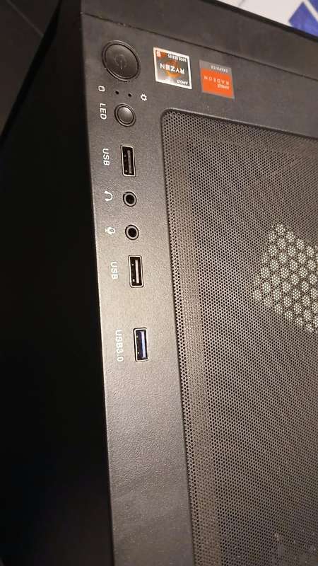 Gaming PC Ryzen 5 5600G, RX 6600, 16GB RAM, 512GB M.2 NVME