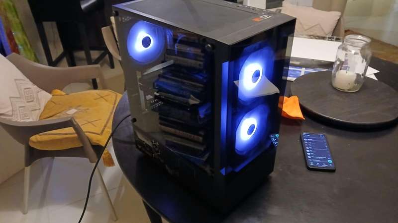 Gaming PC Ryzen 5 5600G, RX 6600, 16GB RAM, 512GB M.2 NVME