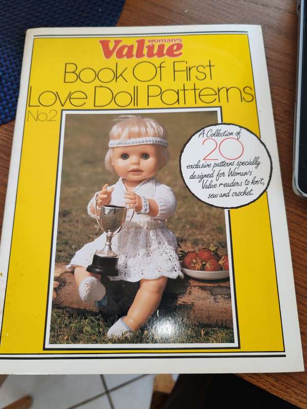 Woman's Value book of First Love Doll Patterns, no 2