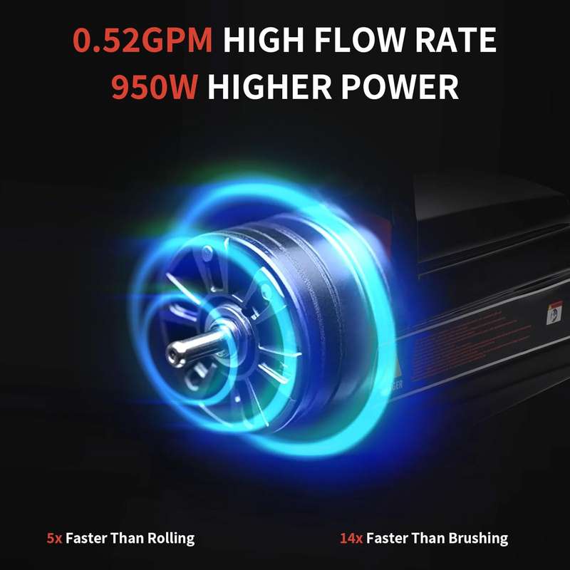 AEROPRO 628 Tools Airless Paint Sprayer, 950W 0.52GPM 3300PSI High Efficiency Airless Sprayer