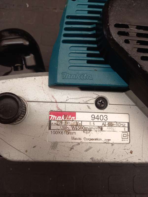 MAKITA 9403 Industrial belt sander 610x100mm