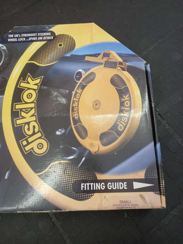 Disklok Steering wheel lock