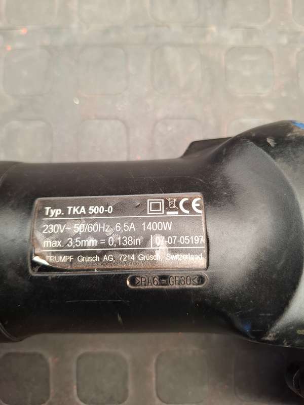 TRUMPF TKA 500 BEVELLER