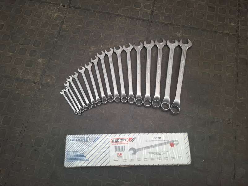 GEDORE Combination Spanner sets (1B/17M)
