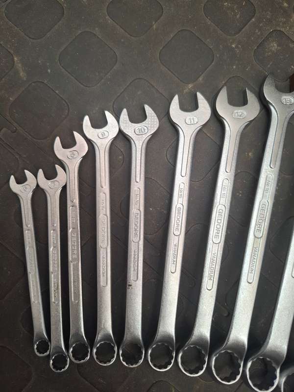 GEDORE Combination Spanner sets (1B/17M)