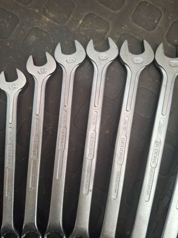 GEDORE Combination Spanner sets (1B/17M)