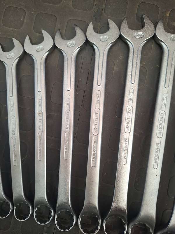 GEDORE Combination Spanner sets (1B/17M)