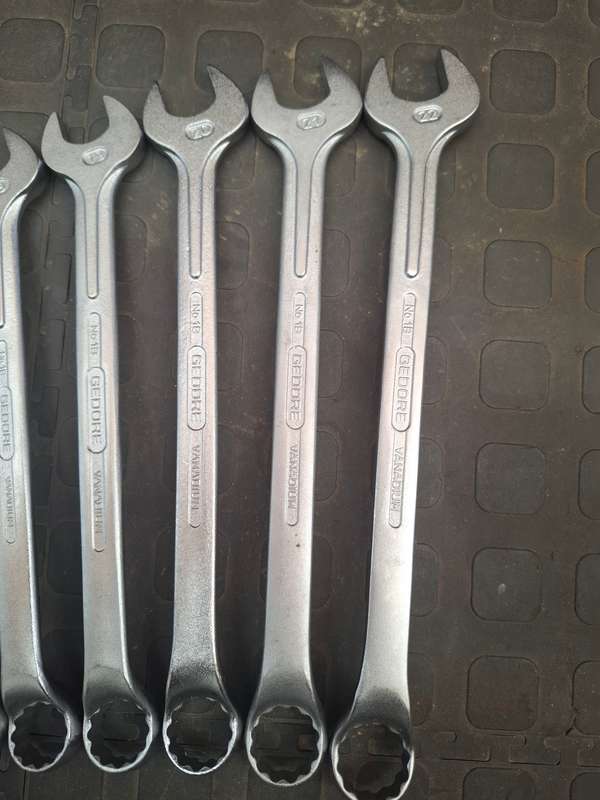 GEDORE Combination Spanner sets (1B/17M)